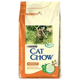 Purina Cat Chow Adult Poulet Dinde au rayon Chats, Alimentation - Adulte